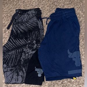 Mens project rock under armour shorts